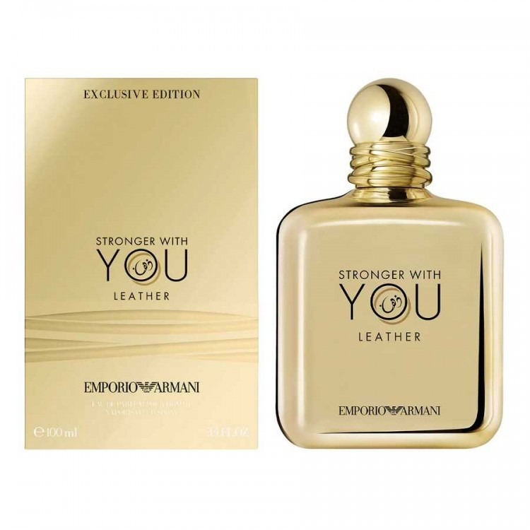 Emporio Armani Stronger With You Leather EDP 100 ML Erkek Parfüm
